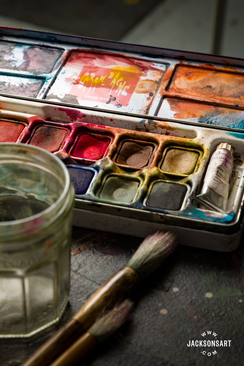 Impresionante paleta de acuarela 