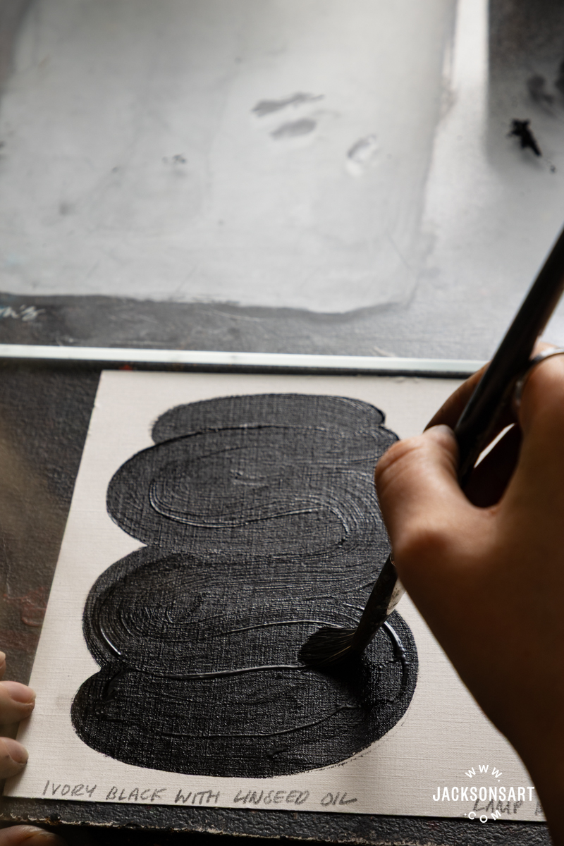 Painting with Black Pigments