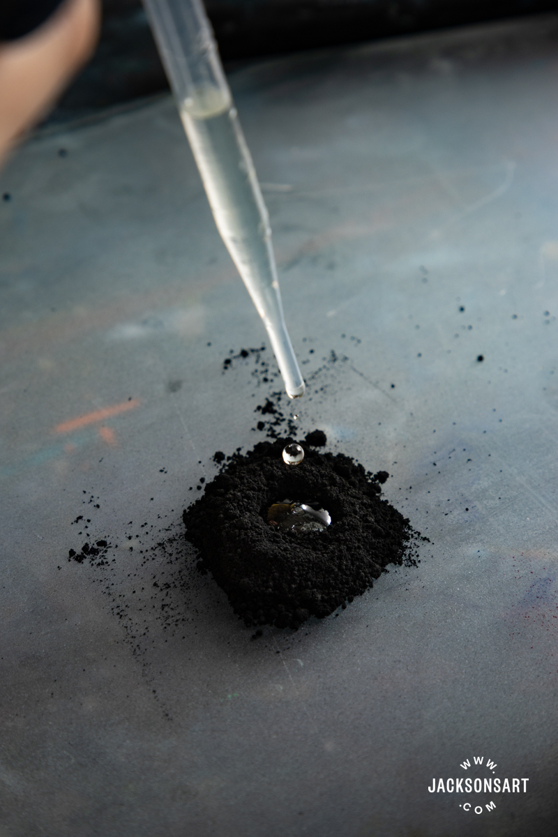 Mixing Black Pigments