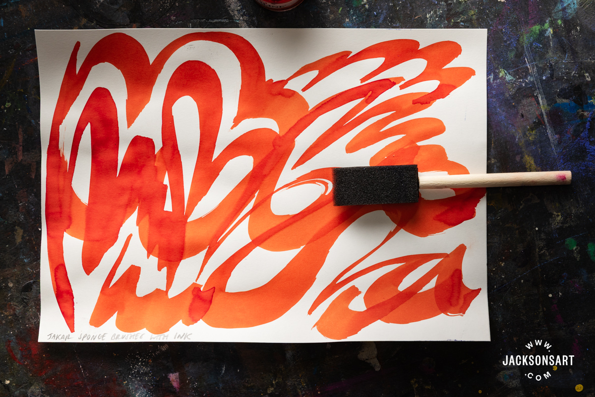 Jakar Sponge Brush with Ink