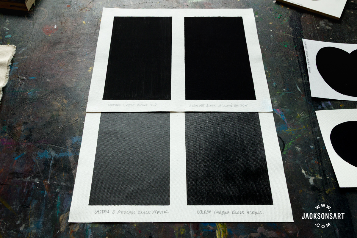 Comparing Ultra-black paints