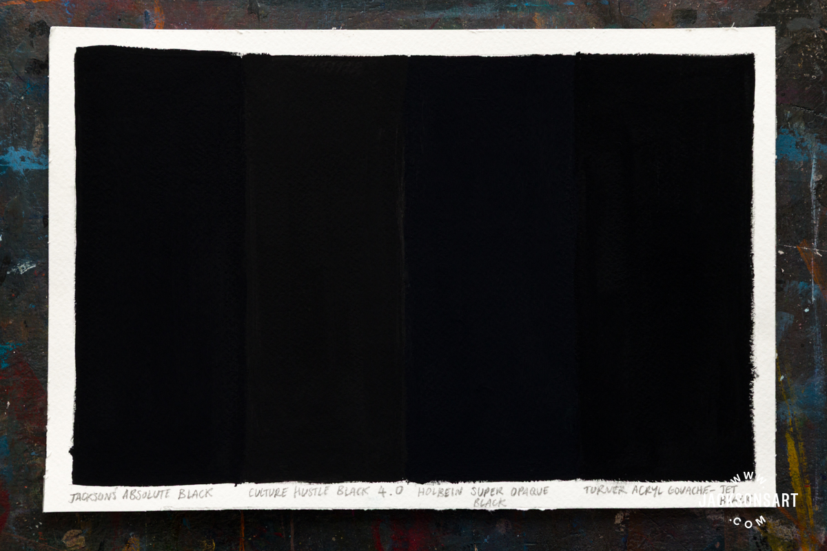 Ultra-black paint comparison