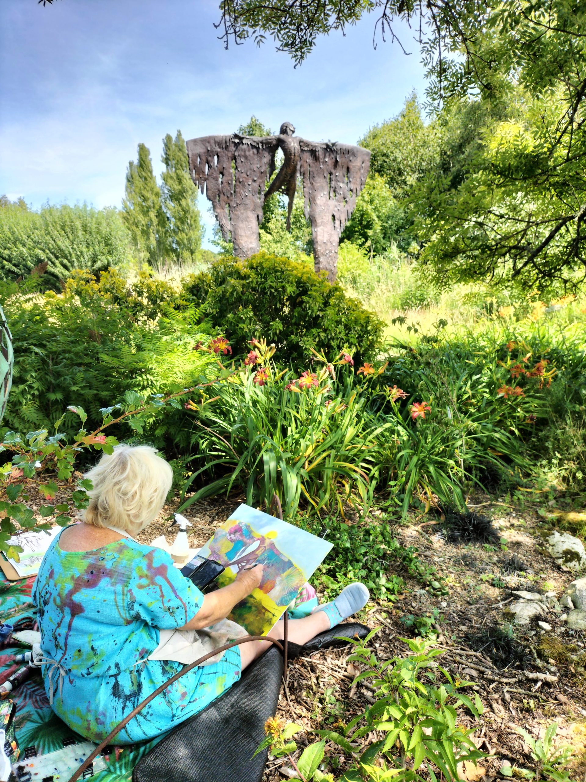 Jackson's Plein Air Days, Sculpture by the Lake