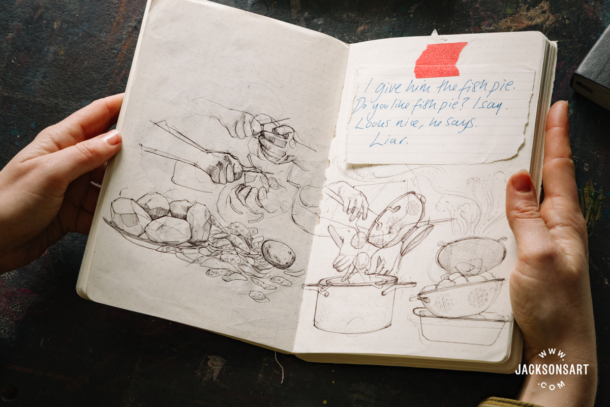 Inside the Sketchbook of Sophie Glover