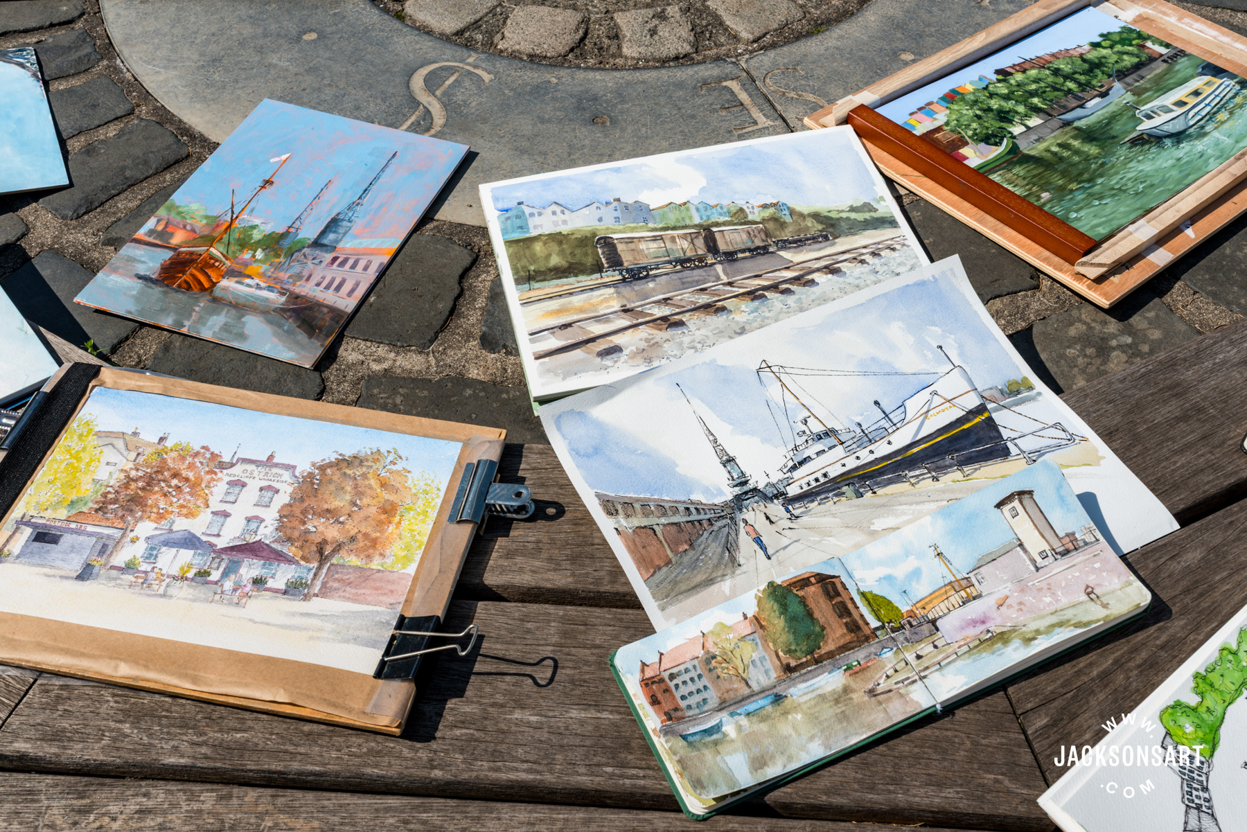 Jackson's Plein Air Days Bristol Harbourside