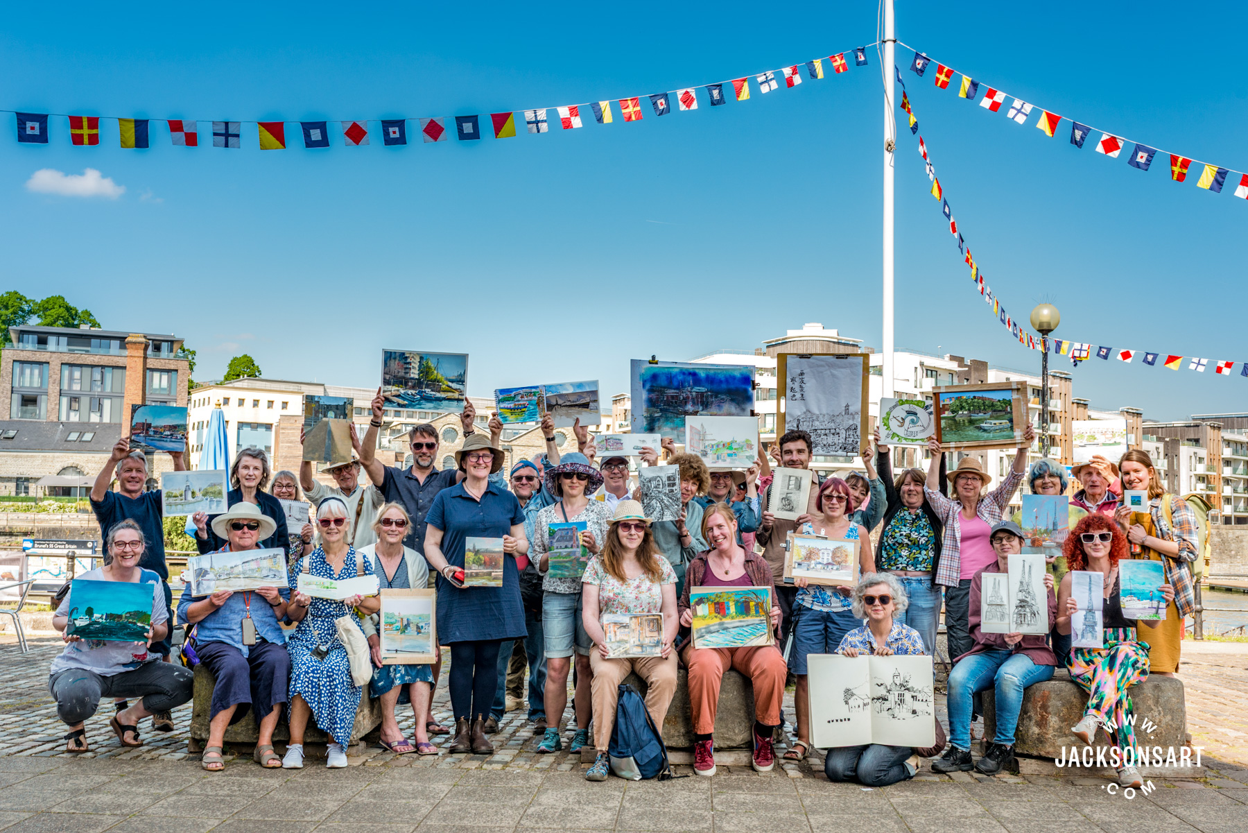 Jackson's Plein Air Days Bristol Harbourside