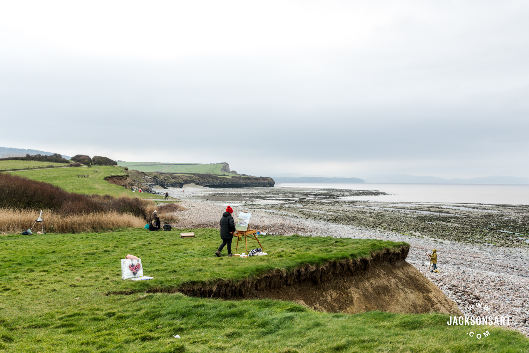 Jackson's Plein Air Days - Kilve Beach Somerset