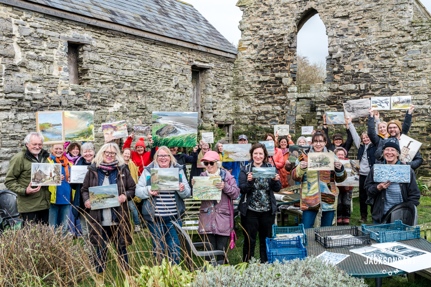 Jackson's Plein Air Days - Kilve Beach Somerset