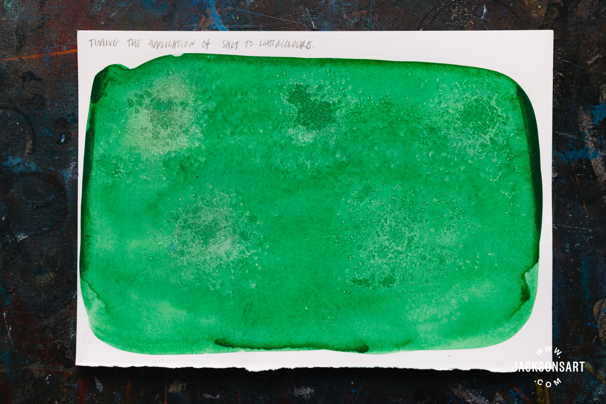 Table Salt applied to Hooker's Green.