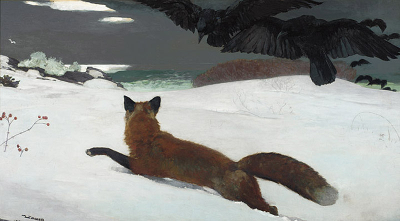 Fox Hunt, Winslow Homer