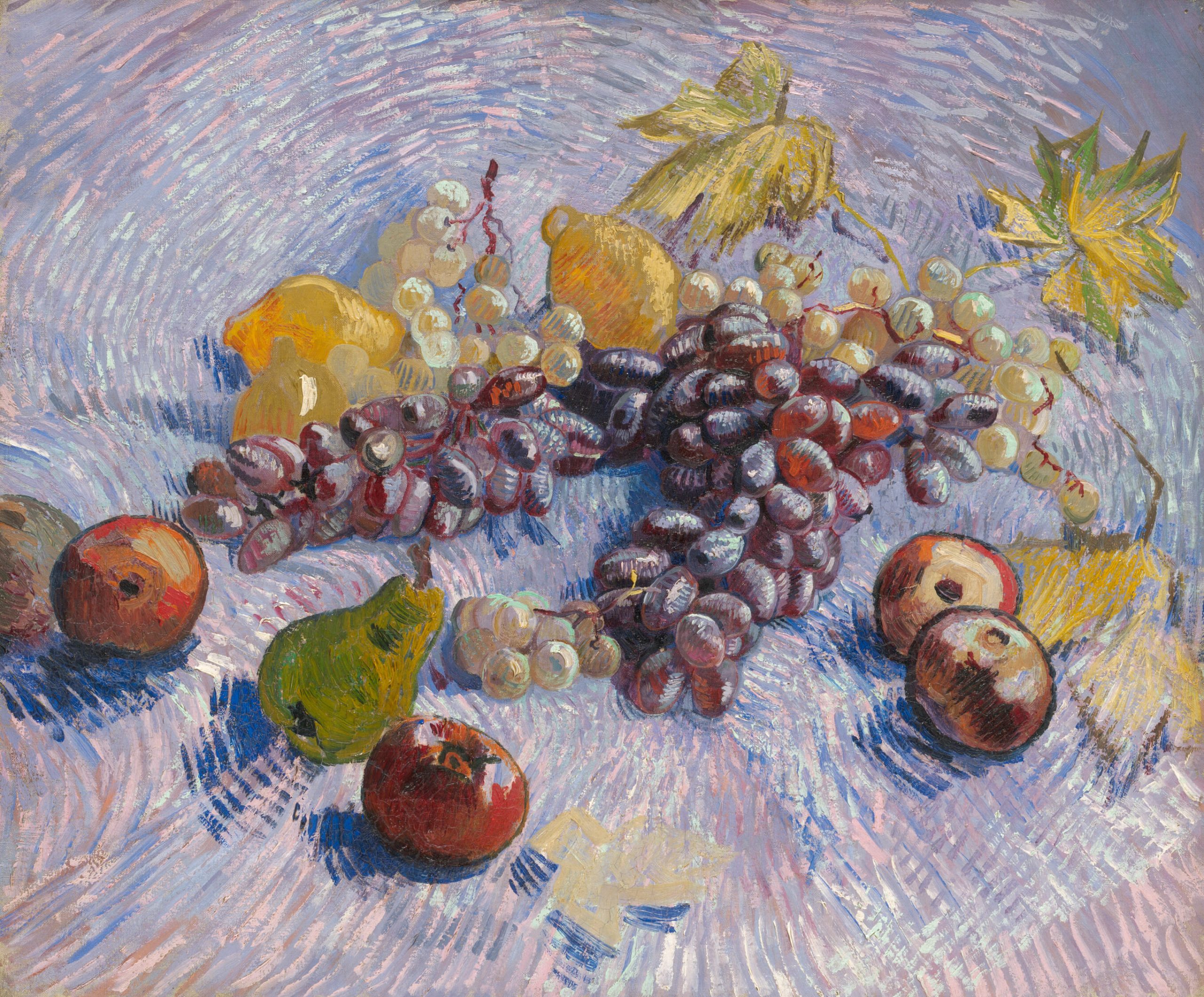 Grapes, Lemons, Pears and Apples, Vincent van Gogh