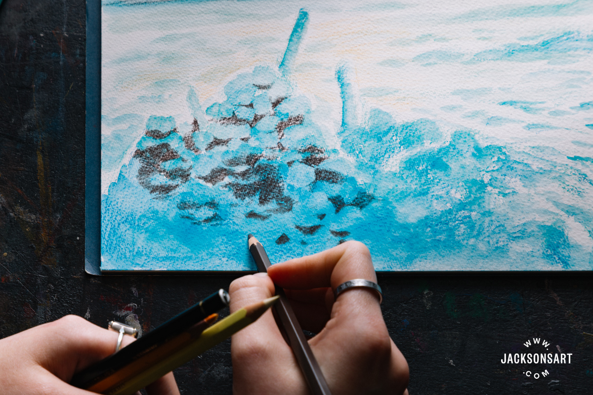 Art Through Symbols: Snow, Art Prompt 