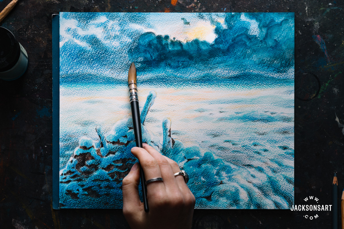 Art Through Symbols: Snow, Art Prompt