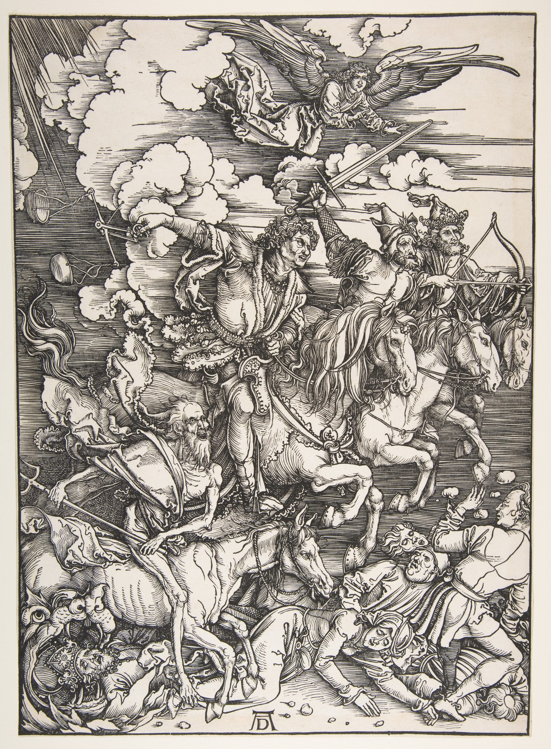 The Four Horsemen, from “The Apocalypse”, Albrecht Dürer