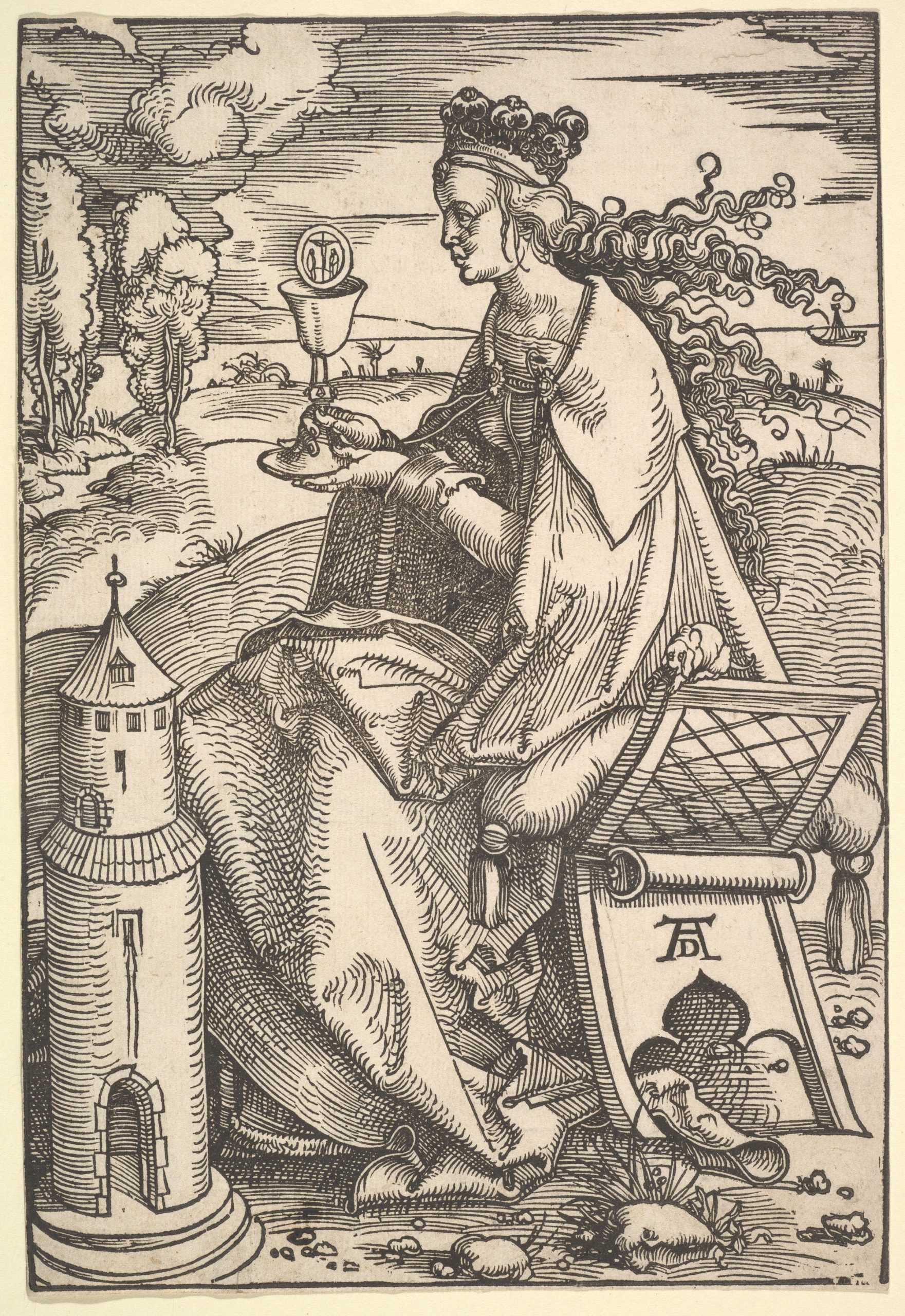 St. Barbara, Hans Baldung