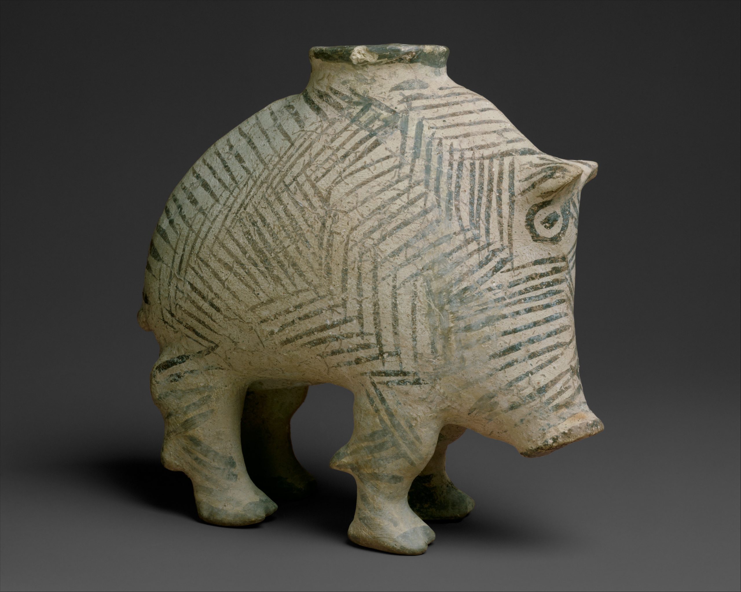 Vessel in the Form of a Boar, Proto-Elamite, Iran