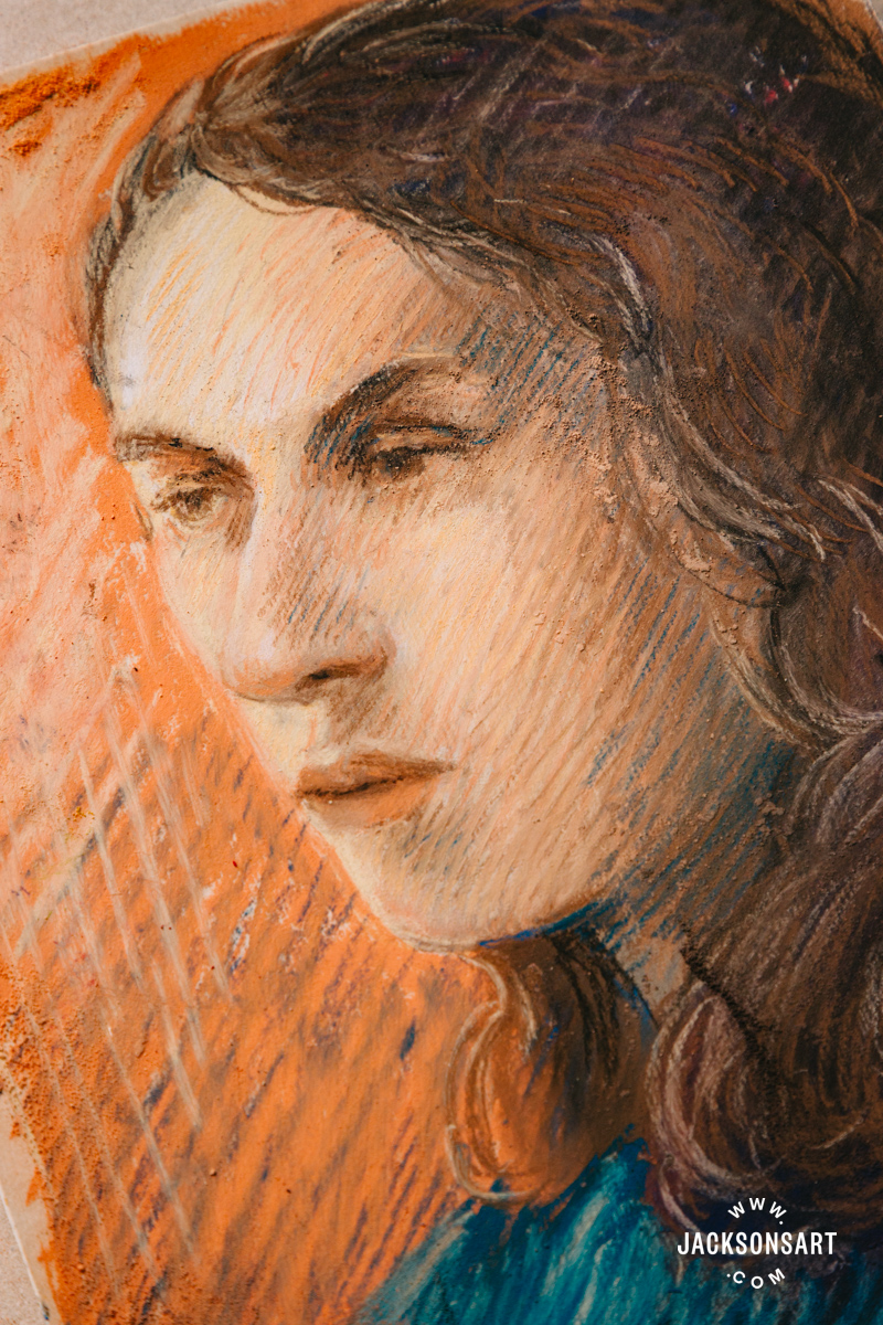 Hatching with Soft Pastels