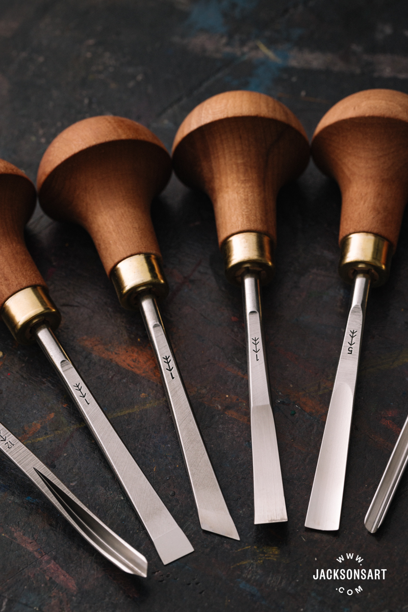 Pfeil Linoleum and Block Cutter Set A