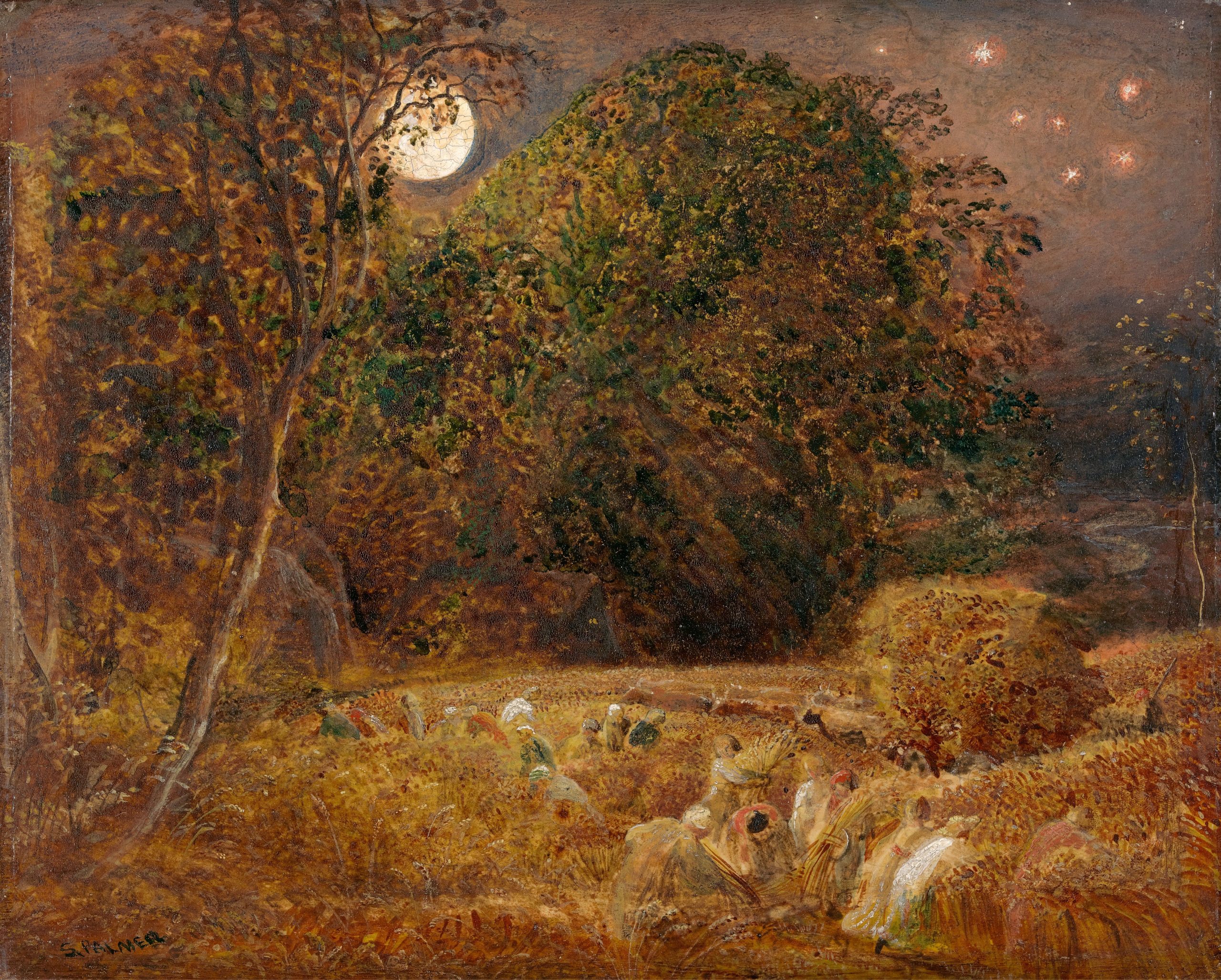 The Harvest Moon, Samuel Palmer