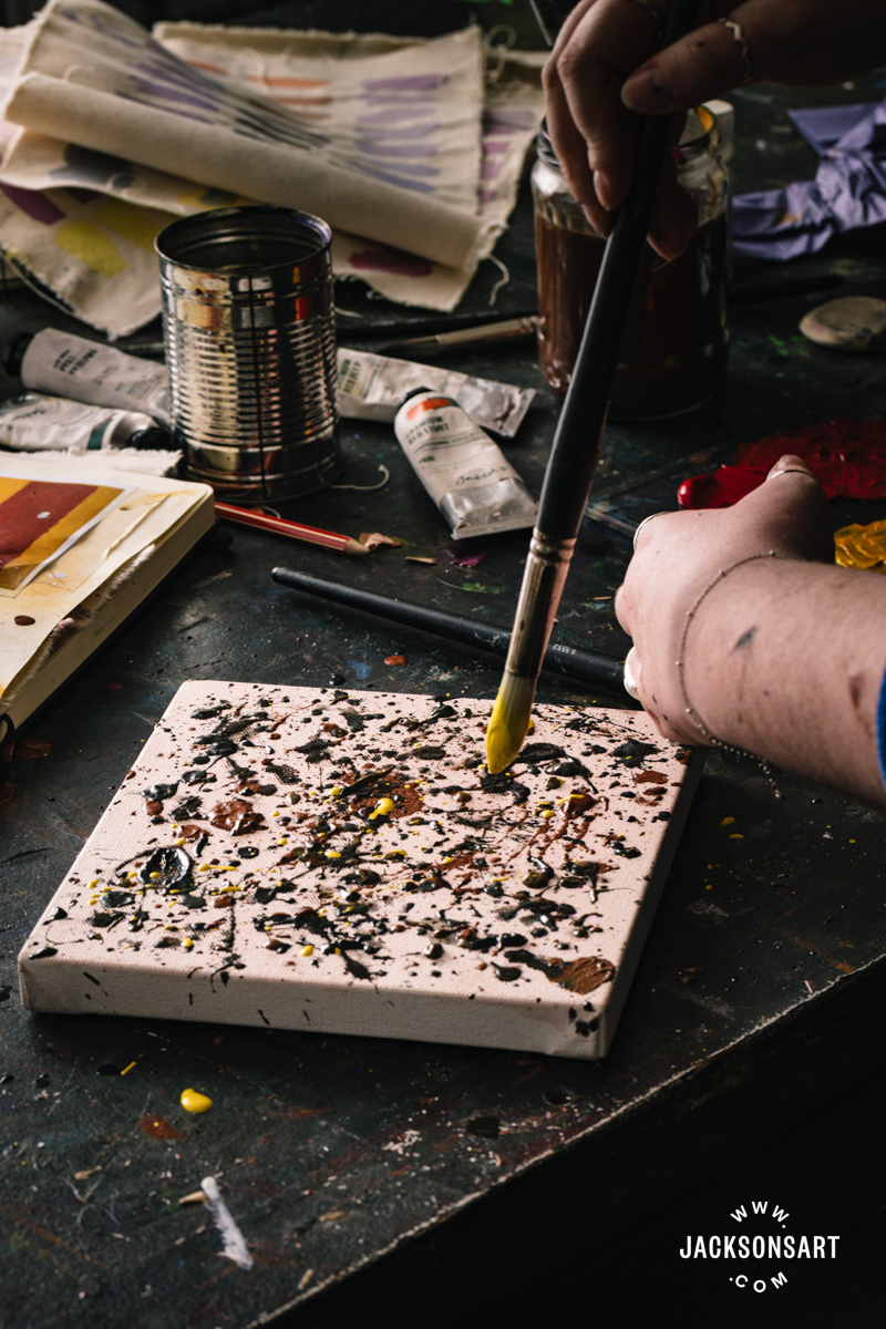 Abstract Expressionism - The history of Acrylic Paint