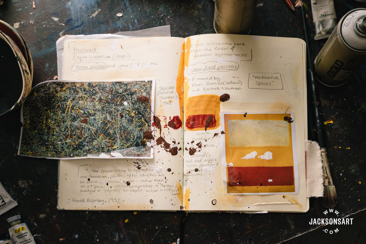 Abstract Expressionism - the History of Acrylic Paint