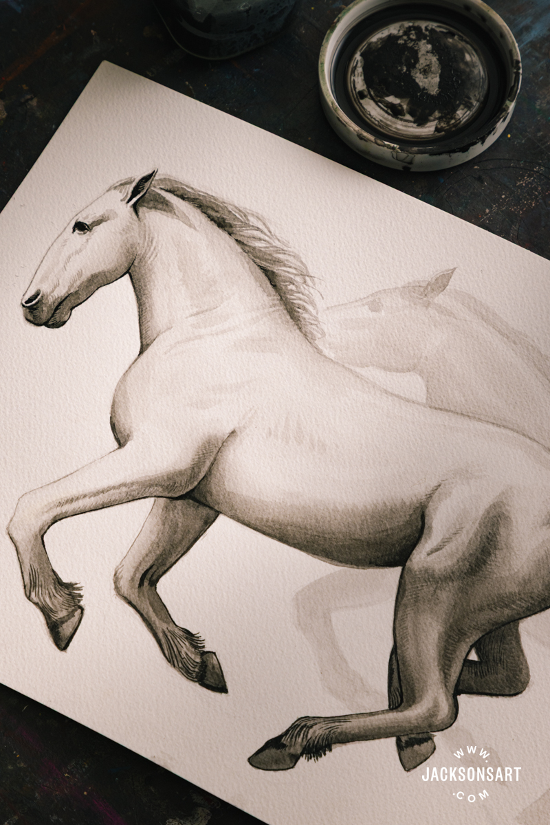 The Horse Art Prompt