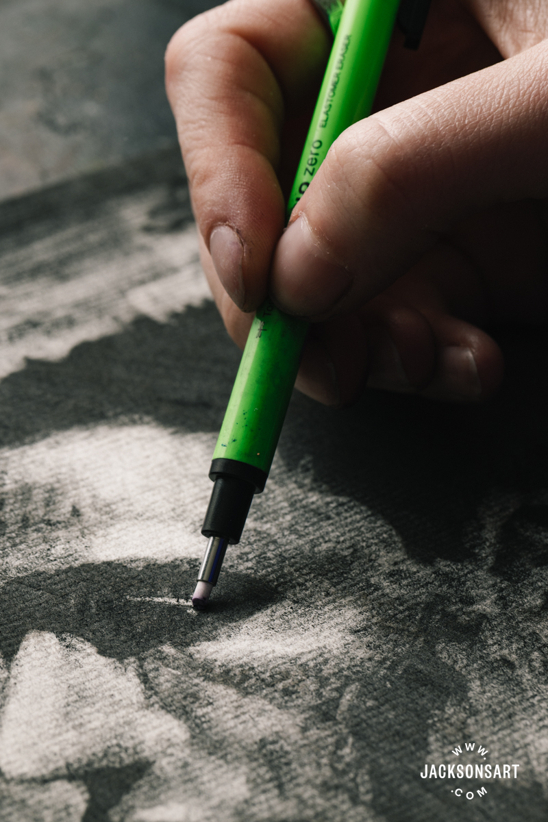 Erasing with an Eraser Click Pen