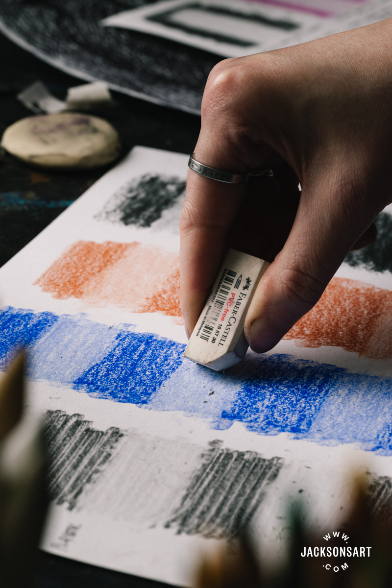 Erasing different mediums