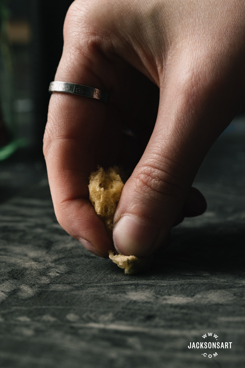 Erasing using sponges