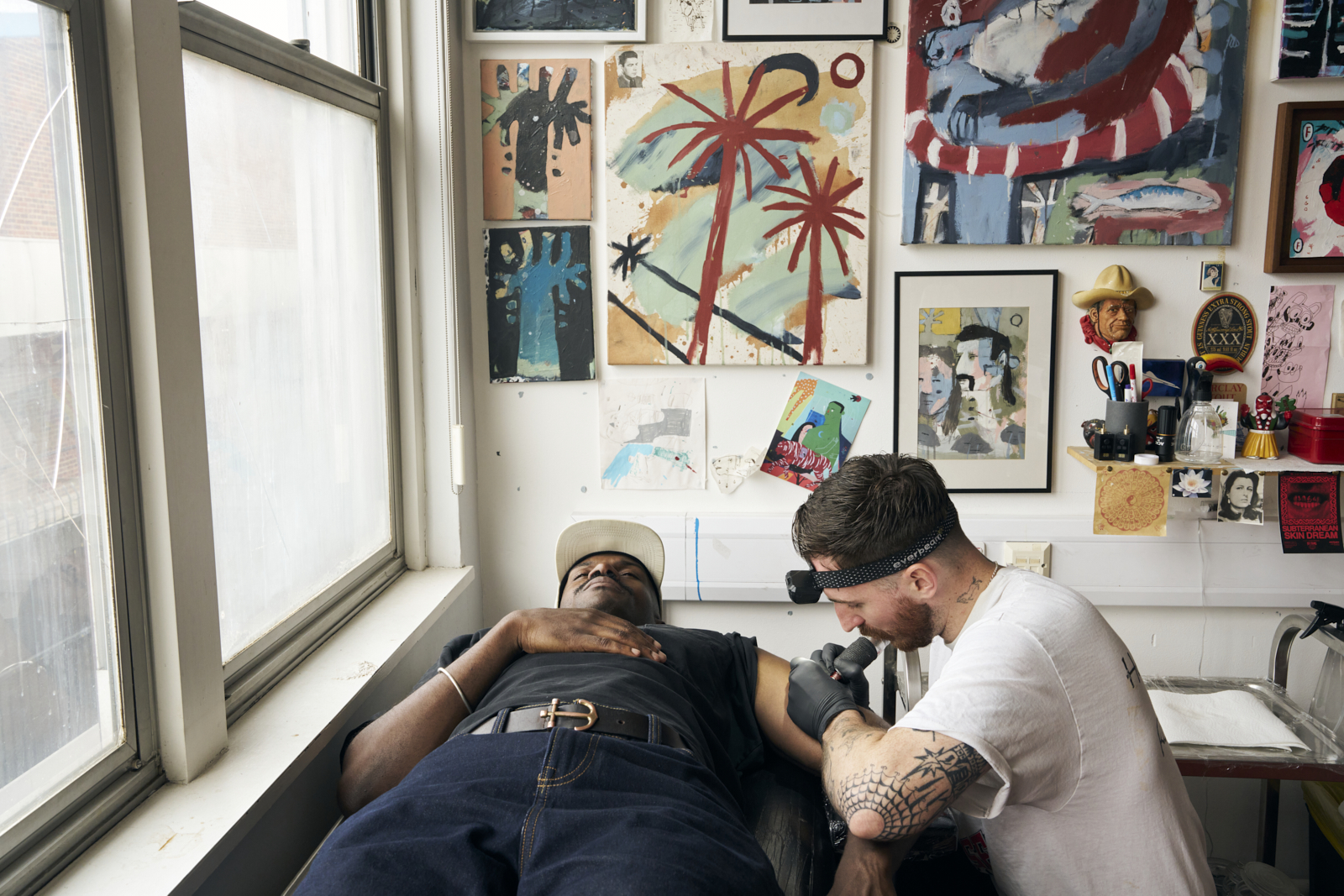 Billy Bagilhole's tattoo studio