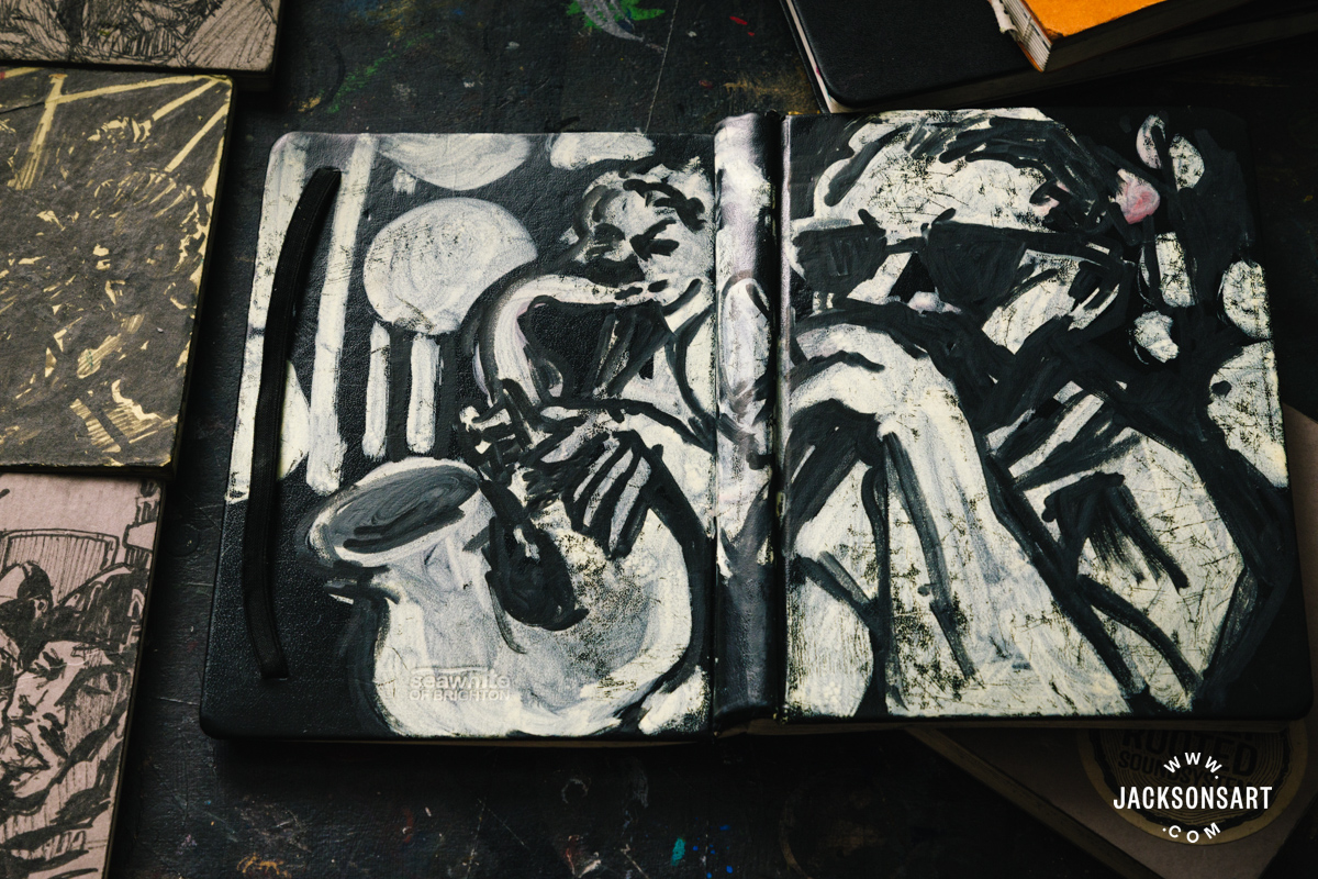 Inside the Sketchbook of Cai Arfon Bellis