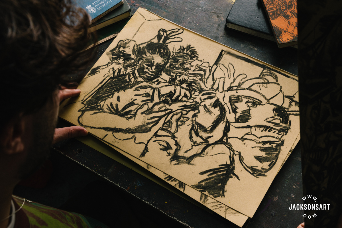 Inside the Sketchbook of Cai Arfon Bellis