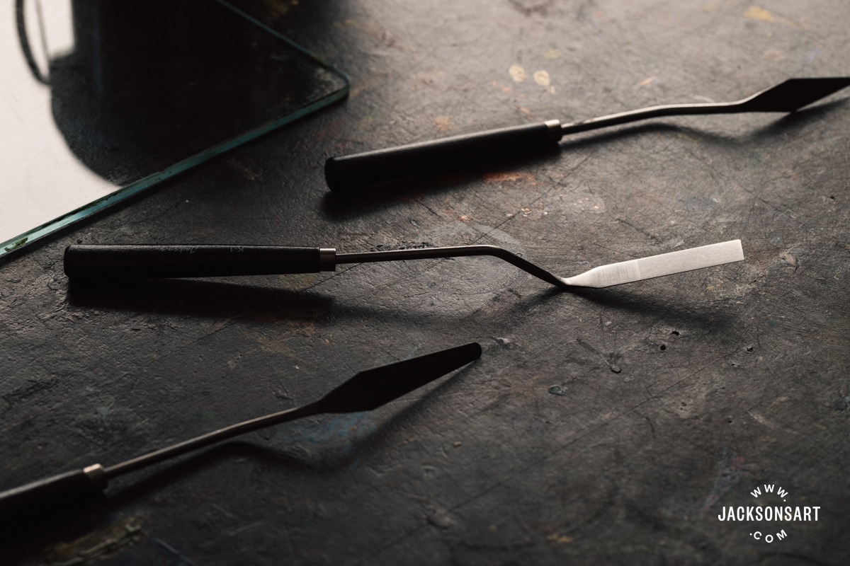 Jackson's : Extra Offset Crank Painting Knives
