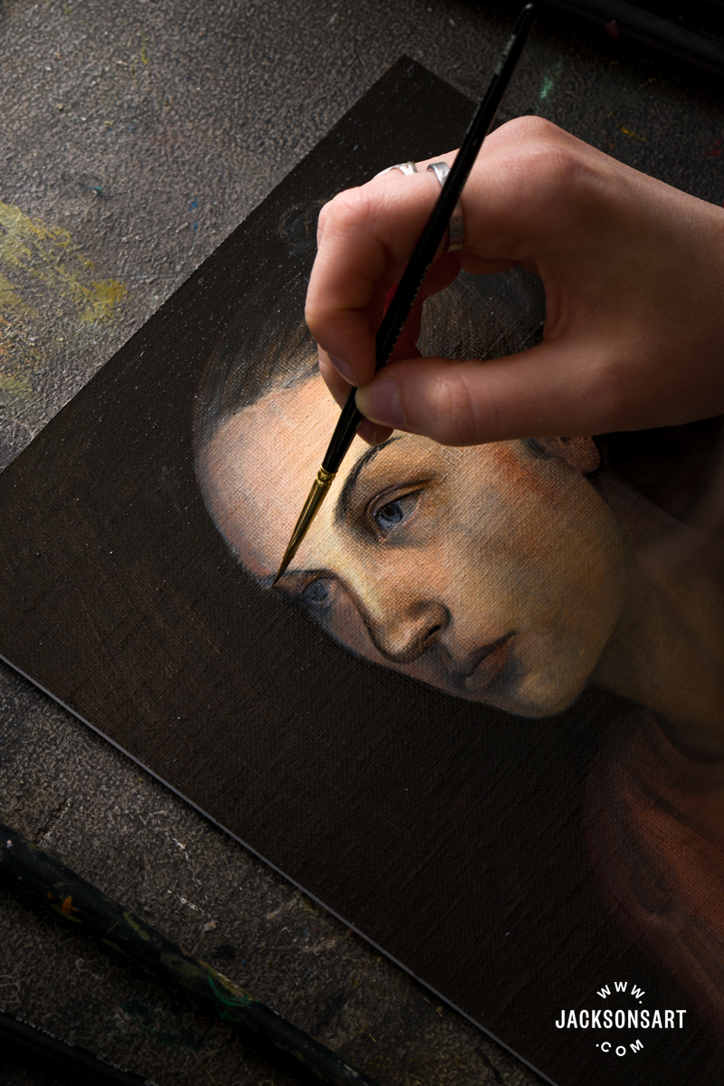 Glazing Over an Underpainting