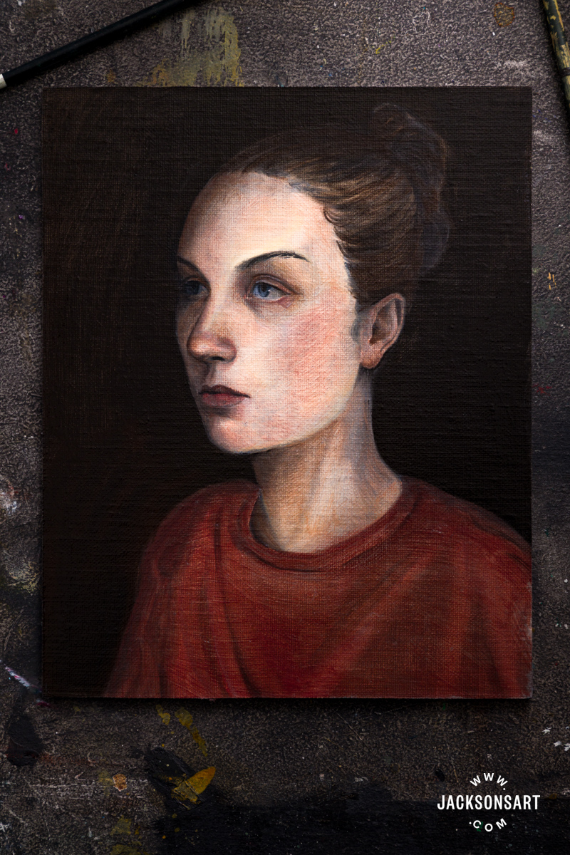 Glazing Over an Underpainting