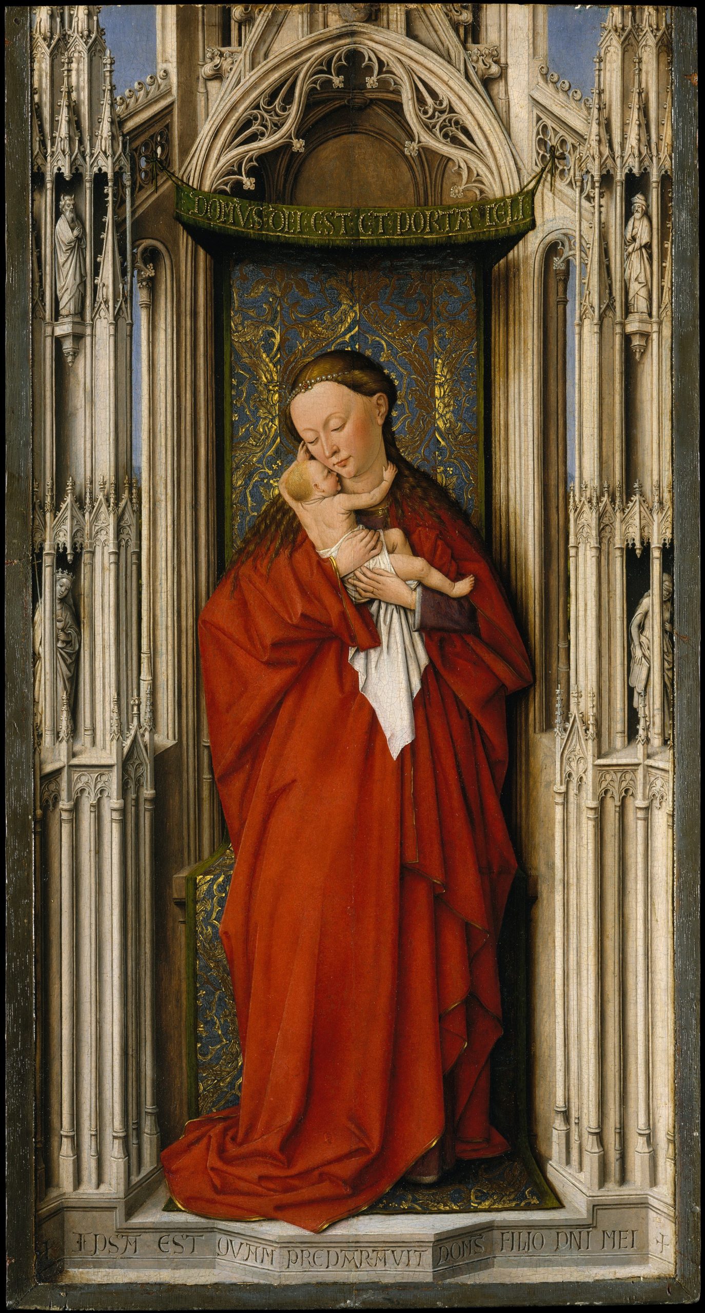 Virgin and Child in a Niche, ca. 1440-50, Jan Van Eyck