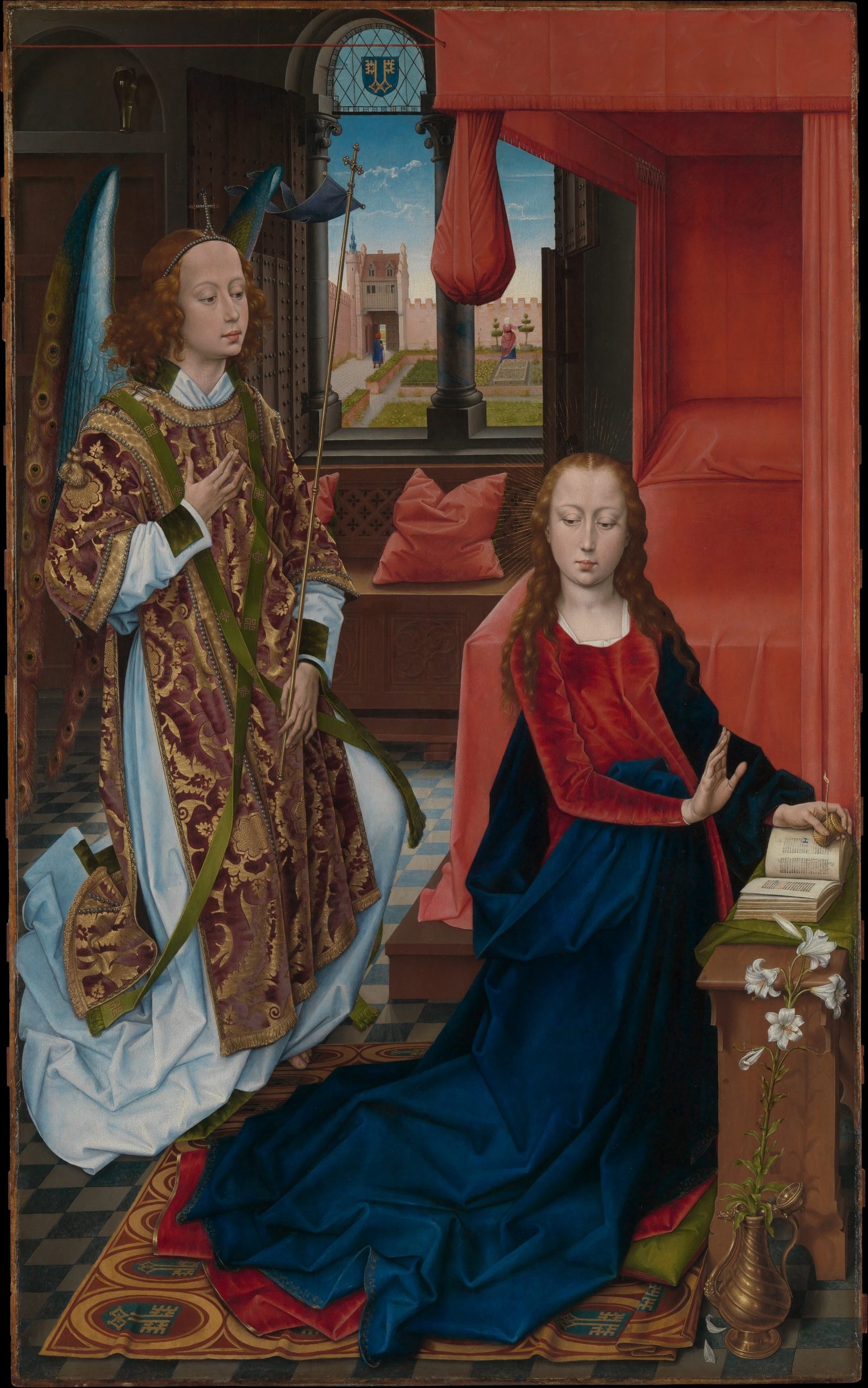 The Annunciation, c.1465-70, Hans Memling
