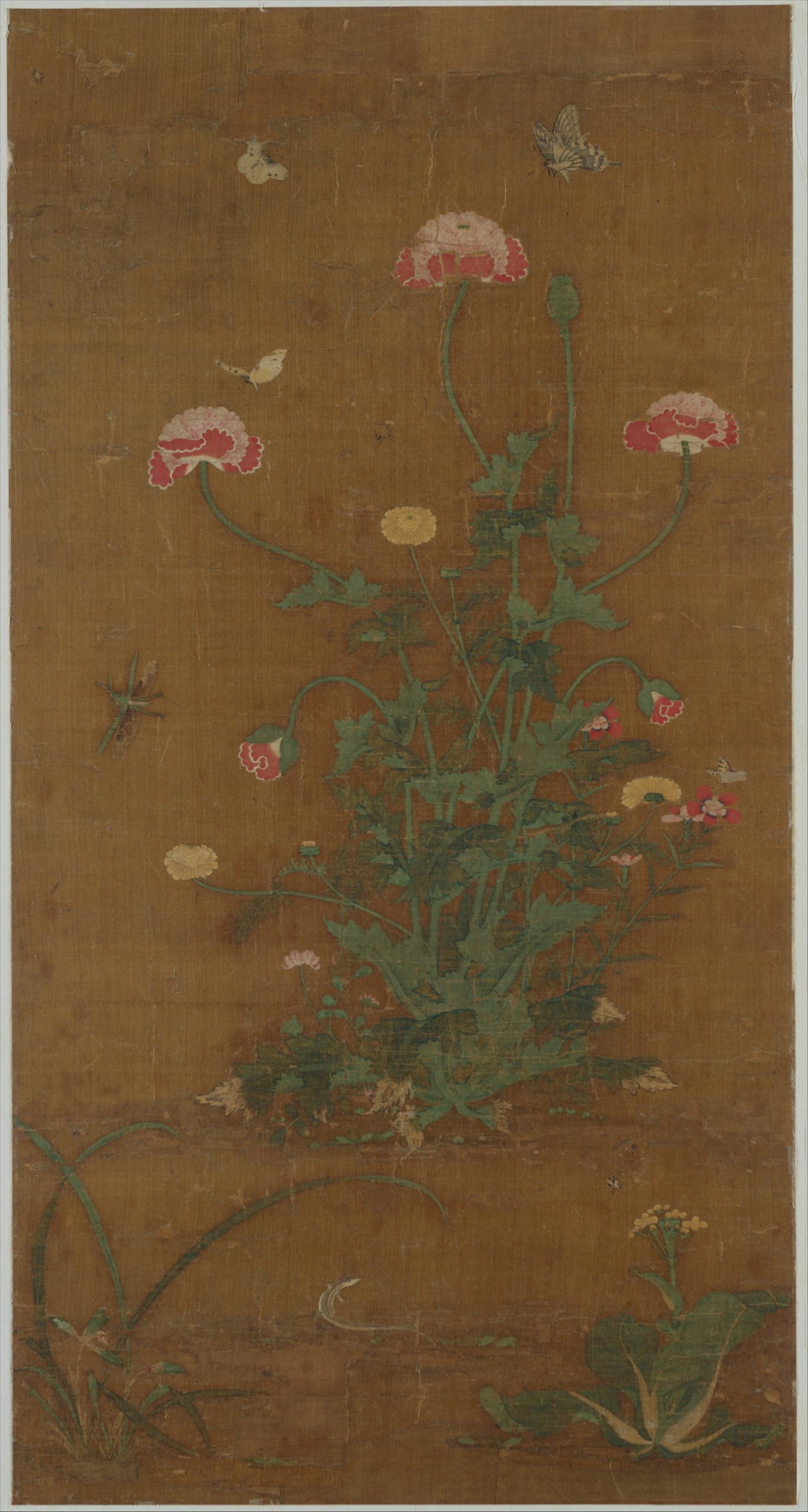 Flowers, Lü Jingfu Chinese, 14th century