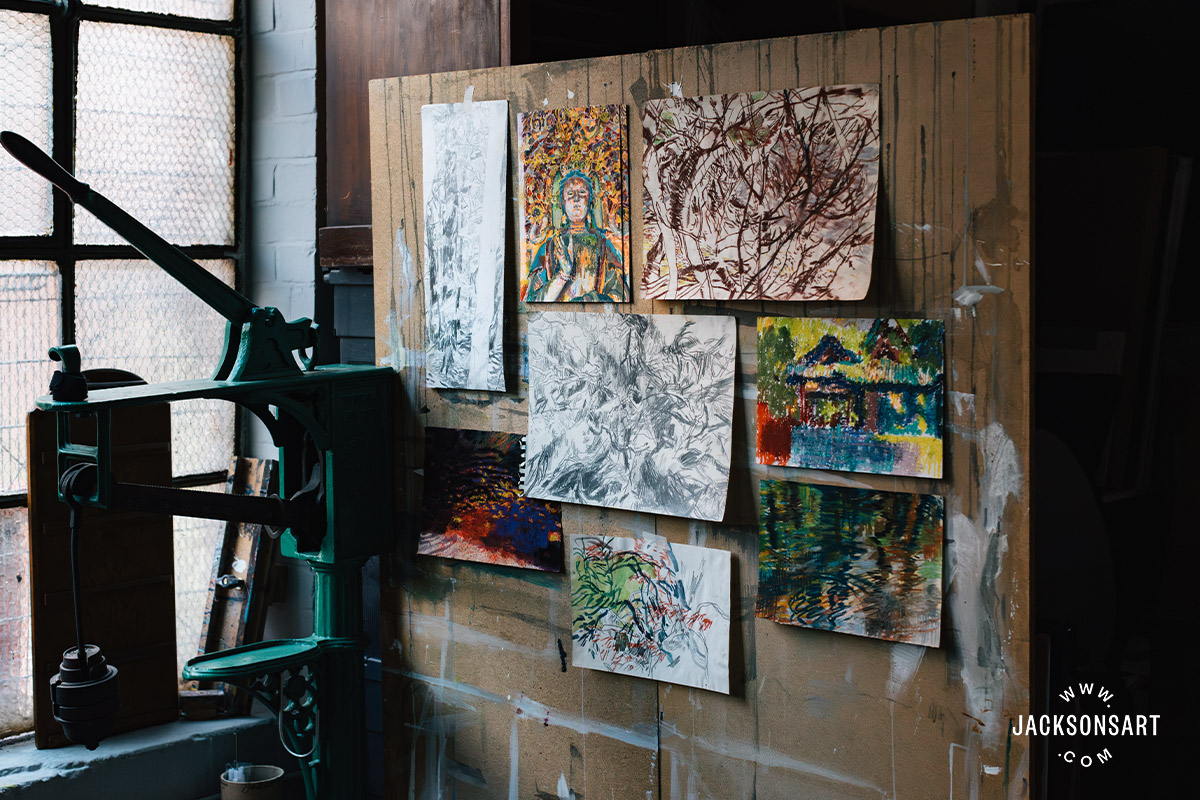 Artist Yiwei Xu's work