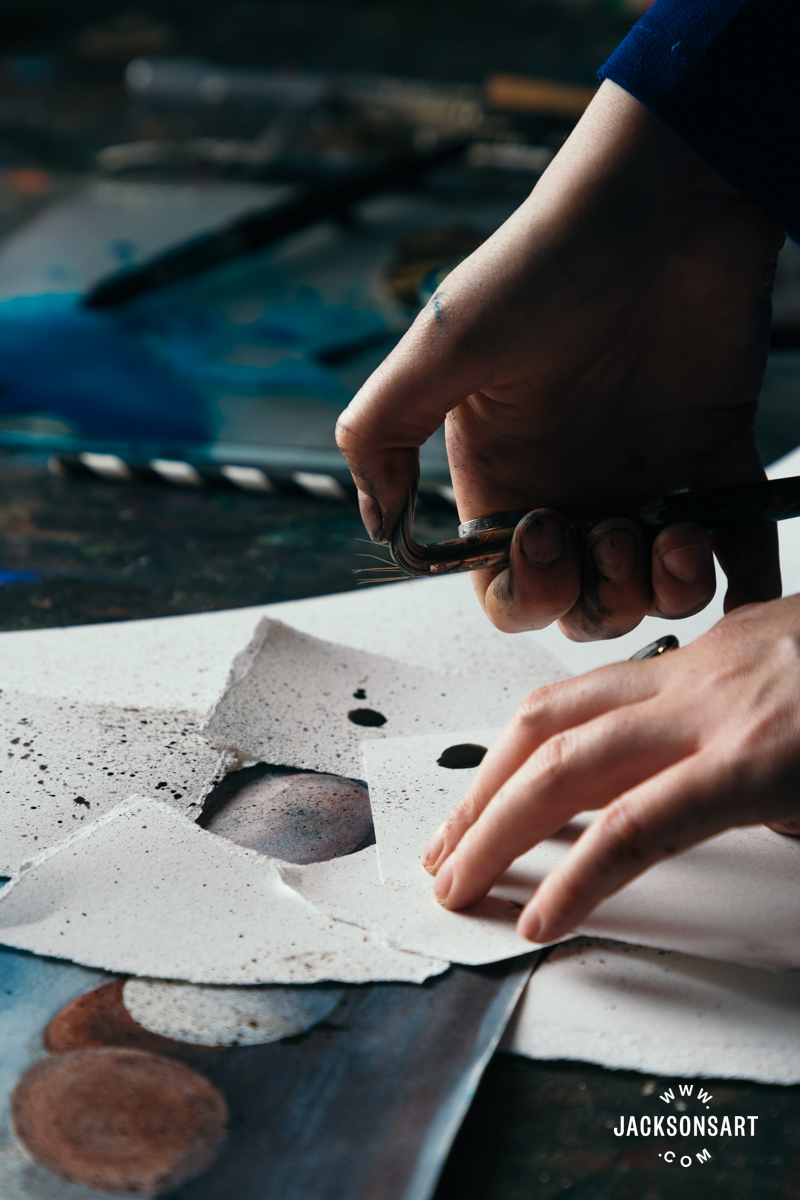 Splattering specific details