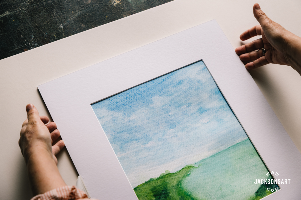 inserting the artwork