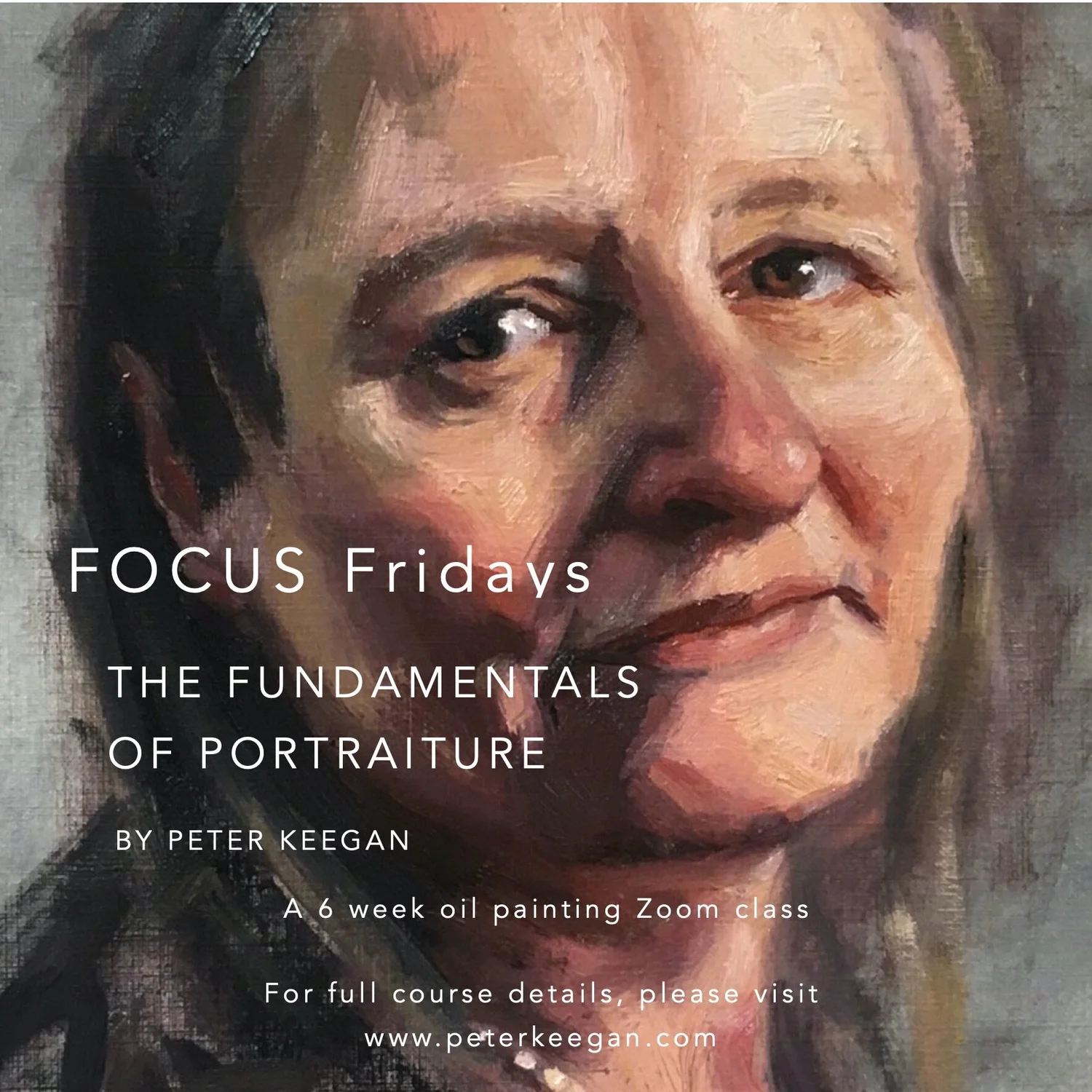 Peter is offering number of different painting classes via Zoom