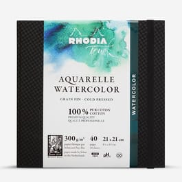 Promo Carnet Rhodia Touch Aquarelle 300 G / M² chez Le Géant des Beaux