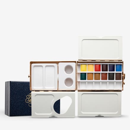 DIBYS Palette De Mélange De Peinture (1 Pièce) | Palette Pour Mélanger | Palette De Mélange De Peinture Pour Acrylique, Aquarelle, Gouache & Plus | Accessoires D'art | Palette En Plastique Blanche