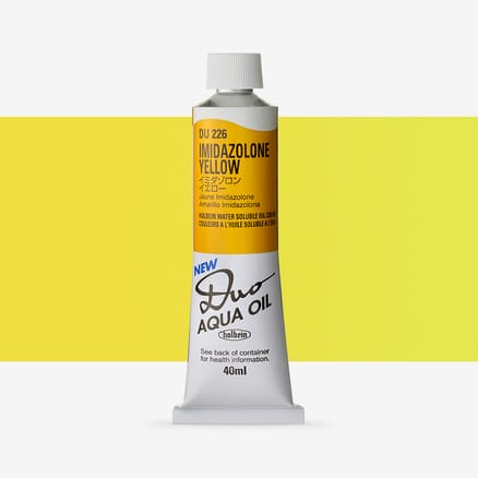 Holbein Duo-Aqua Tube De Peinture à L'huile Soluble Dans L'eau Bleu Céruléen Tube De 40 Ml