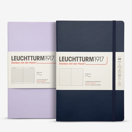 Leuchtturm1917 Jottbook A5 Medium Flexcover Ruled Notebook Set - Lemon - View #3
