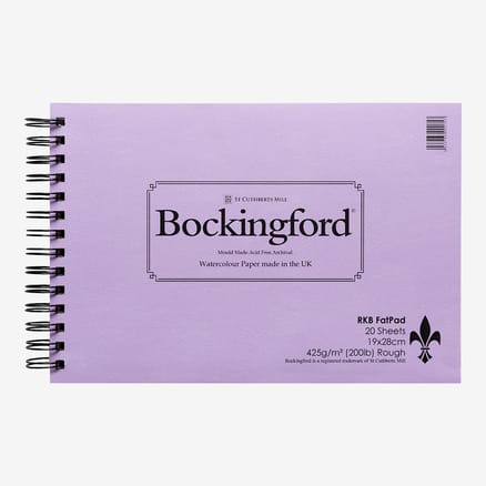 Bockingford Spiral Fat Pad : A3 : 25 Sheets : Not | Jackson's Art - View #2