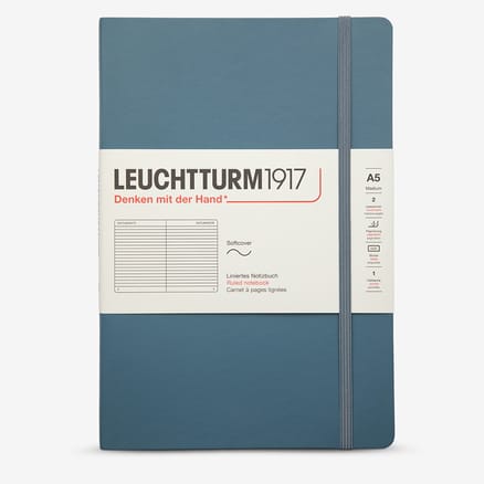LEUCHTTURM1917 Notebook (A5) Medium Hardcover Ruled Powder