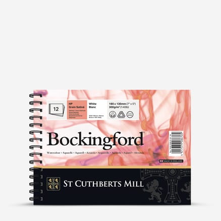 Bockingford 300gsm spiraal watercolor pad 12 x 9 (310 x 230mm) NIET