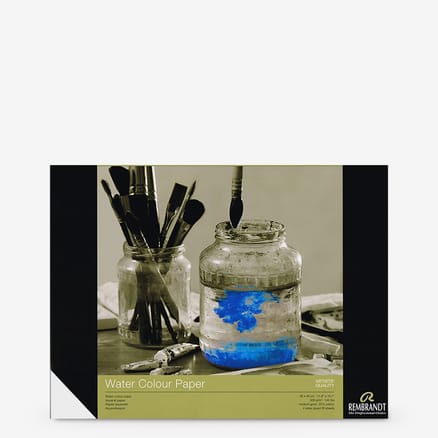 Rembrandt Professional Oil Paint Paper Block | 300 G/m², 10 Huiles